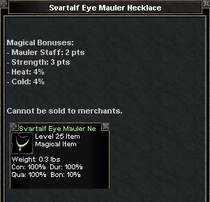 Picture for Svartalf Eye Mauler Necklace